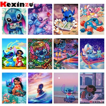 

KEXINZU 5D DIY diamond painting full square / round diamond embroidery sale rhinestone cross stitch home decor gift Y461