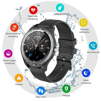 

T50 Smart Bracelet Full Circle Full Touch IPS Color Screen Dial Selection Multi-Sport Mode Supports APP Air Upgrade