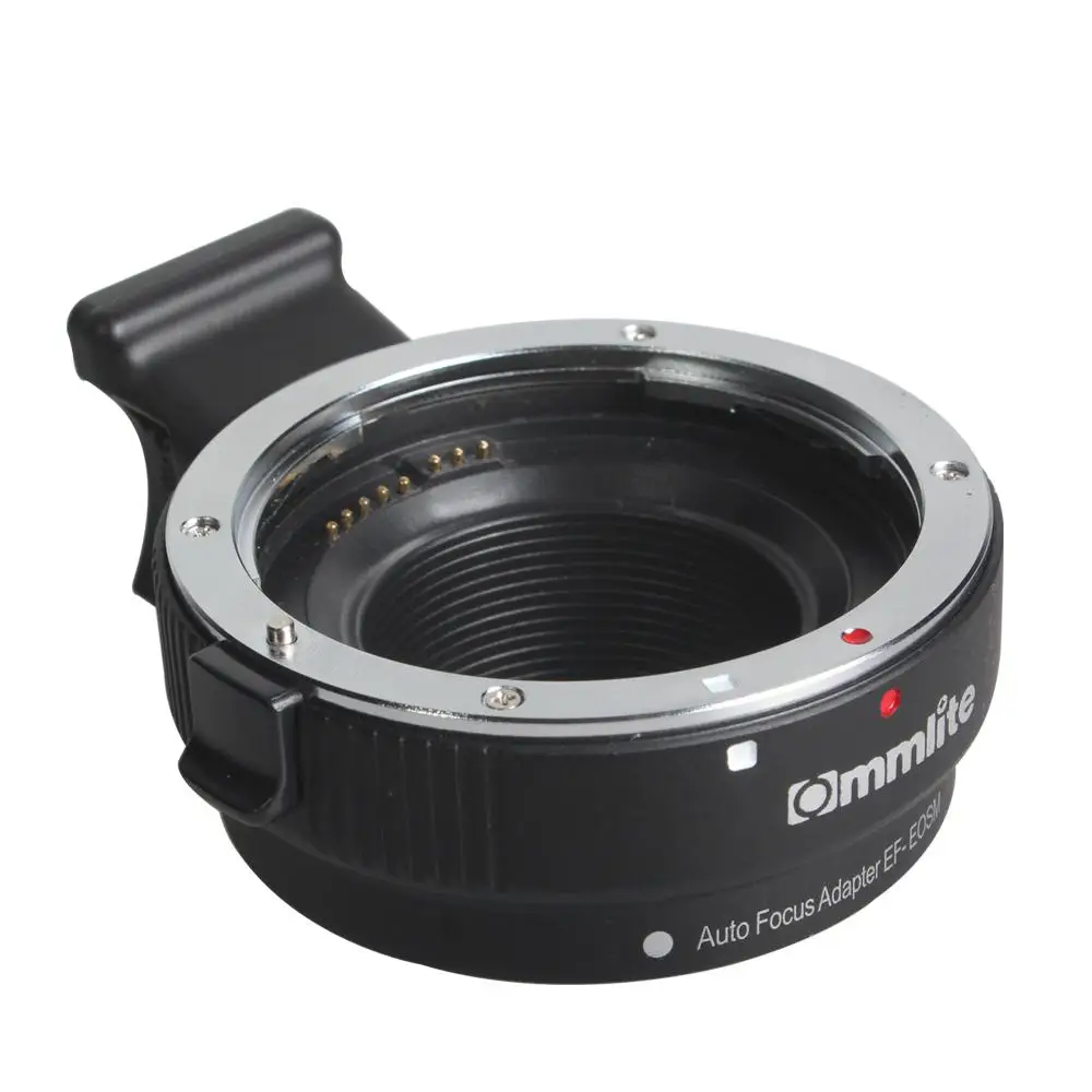 

TWISTER.CK Commlite EF-EOSM AF Auto Focus Lens Adapter for Canon EF EF-S Lens to EOS M M1 M2 M3 M5 M6 M10 EF-M Mount Camera