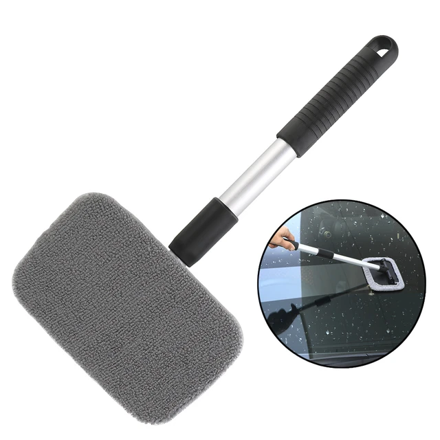 Teleskop Stange Cleanning Pinsel Pinsel Reinigung Auto Wischer Reiniger  Glas Fenster Werkzeug Auto Windschutzscheibe Reinigen Auto Auto Zubehör -  AliExpress