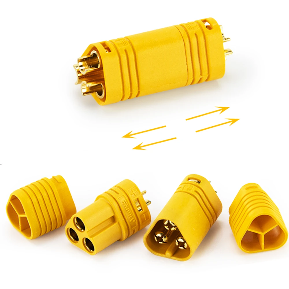 

1 set MT60 Plug with Sheath Outer Rotor Brushless Motor Electrically Adjusted Docking Plug