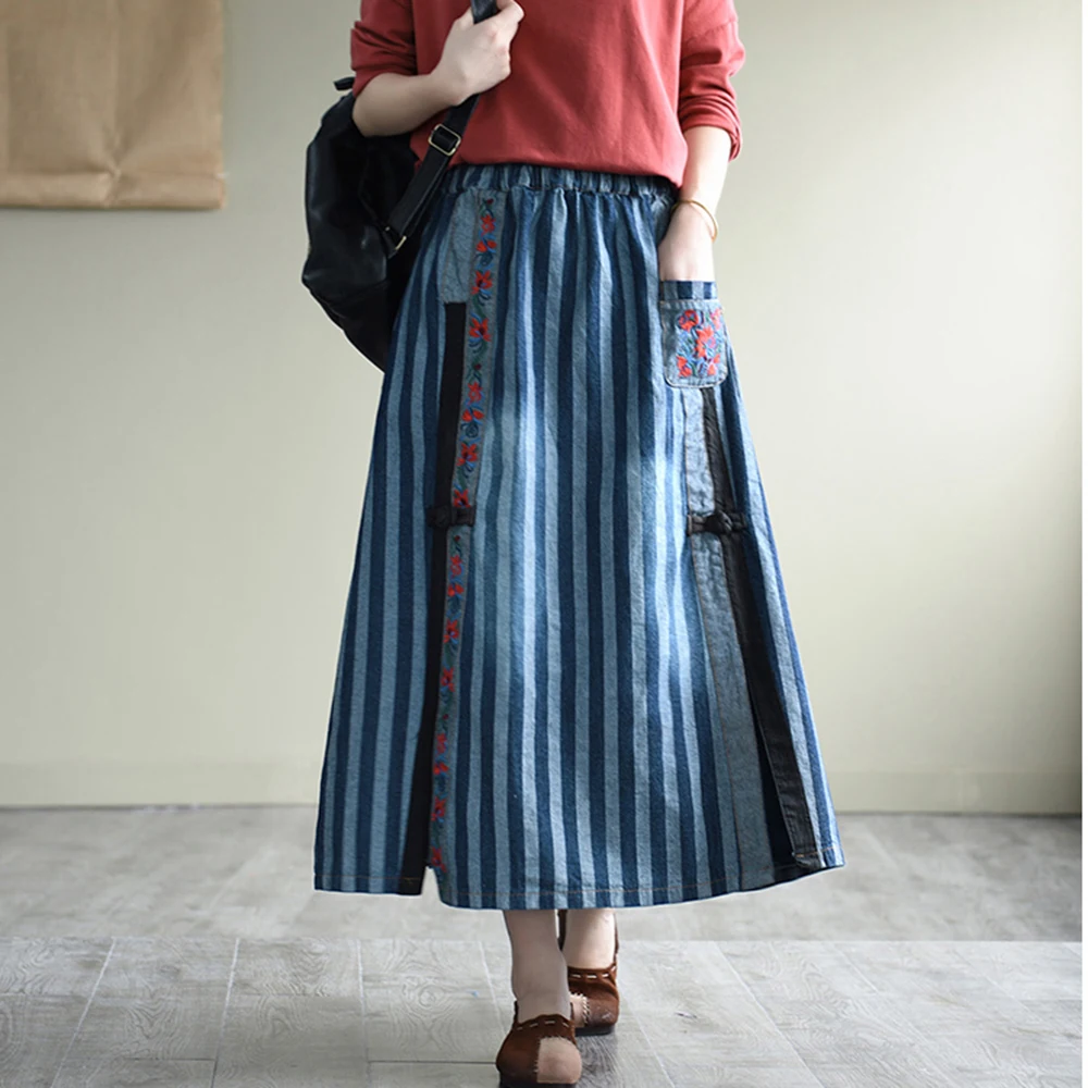 plus size ethnic skirts