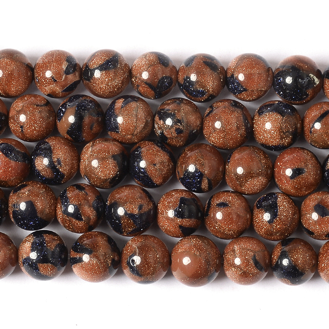 Stone Beads Aventurine Jades Indain Agates Crystal Beads for Jewelry Making DIY Bracelet Accessories 4/6/8/10/12mm