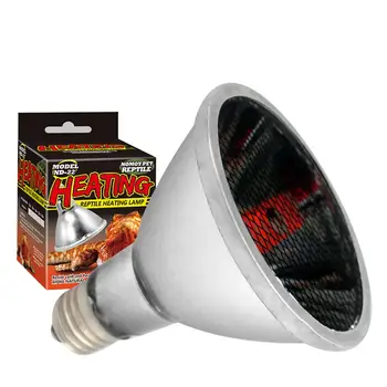

Quick-heating Reptile Far Infrared Heating Lamp Sun Dome 220V Reptile Lamp Terrarium Tortoise Lizard Warm Night Light Ceramic La