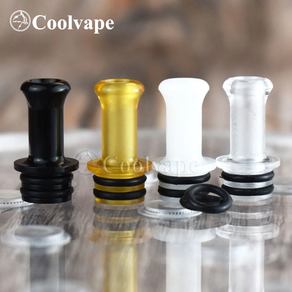 Мундштук coolvape Taifun gtr rta дрип-тип 510 Mtl PEI с узким отверстием маленький мундштук
