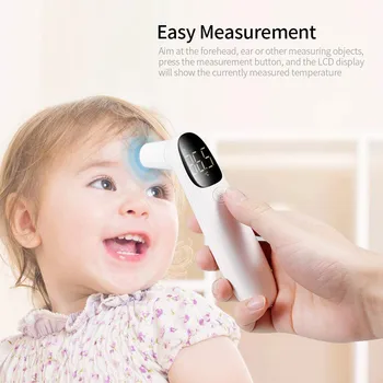 

Human Body Thermometer LCD Digital Non-contact Infrared Thermometer Forehead Body Temperature Tool thermometer no contact 50*