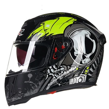 

Helmet Motorcycle Full Face Moto Helmets Double Visor Racing Motocross Helmet Casco Modular Moto Helmet Motorbike Capacete #