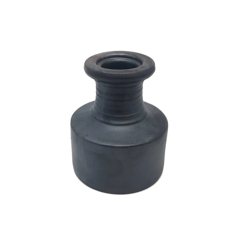 New Black Ceramic Hookah Bowls Shisha Accessories Large 13 Holes 6