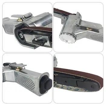 

Wide Air Finger Belt Sander Power File Detail Sander Paint Rust Removal Tool Set Hand And Power Tool Accessories