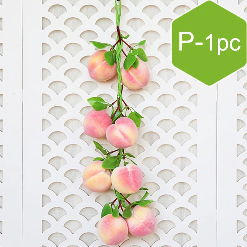Artificial Fruit Vegetables Foam Fake Chili Pepper For Kitchen Garden Home Wall Decor