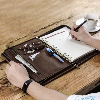 

Luxury Retro Cow Leather Case Cover For Samsung 9.7/10.5/11 inchTablet Sleeve Pouch Notebook Case Bag