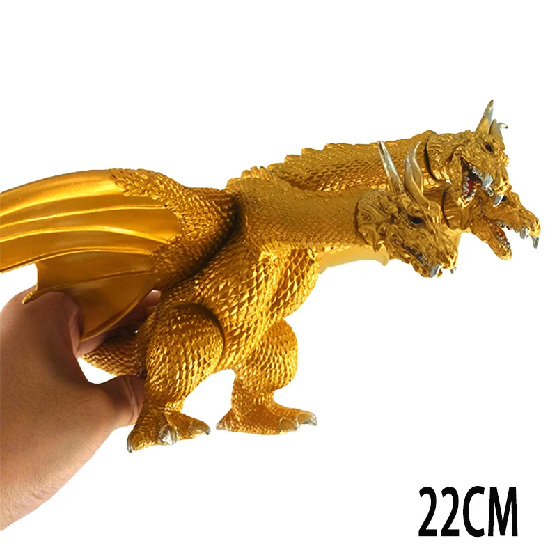 Godzilla Monster shin godzilla Фигурки ПВХ экшн-игрушки Подвижные модели рождественские подарки, куклы для детей - Цвет: 1pcs-22cm