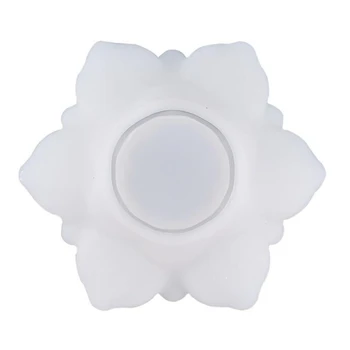 

Crystal Epoxy Resin Mold Flower Storage Box Casting Silicone Mould DIY Crafts Decorations Making Tool