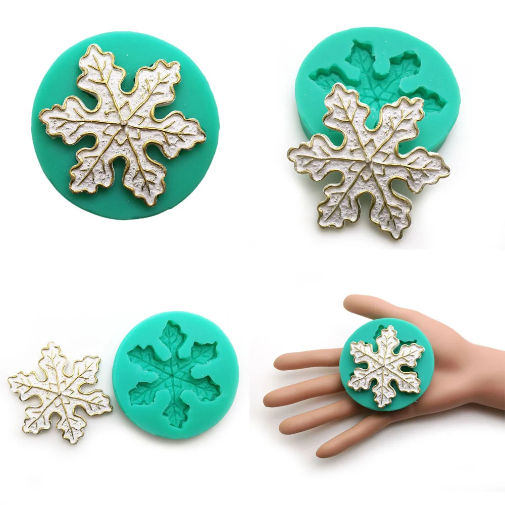 3D Weihnachten Silikon Fondant Schokolade Formen Für Kuchen Dekoration Santa Claus Zucker Handwerk Cupcake Weihnachten Baum Schnee Backen Werkzeuge – Detail 15