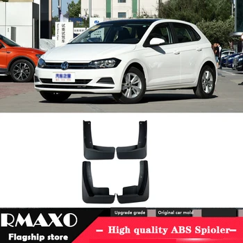 

For Volkswagen Polo 2019-2020 Mudflaps Splash Guards Front With the color and rear Mud Flap Mudguards Fender Modified special