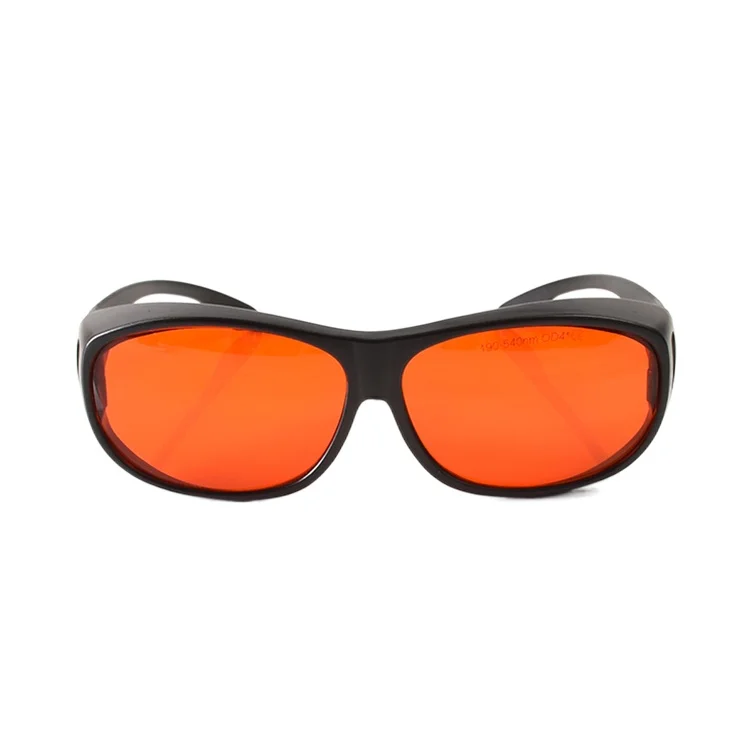 Green Laser Safety Glasses O.D 6+ CE Black Hard Case And Cleaning Cloth | Безопасность и защита