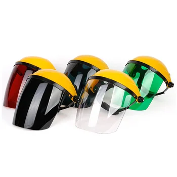 

Guard Full Face Safety Soldering Anti Splash Protective Mask Brush Cutter Welding Helmet Tool Head-mounted Hat Electric