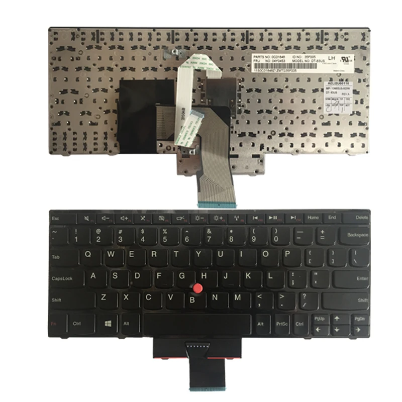 

Новая клавиатура для ноутбука LENOVO IBM E120 E125 X125 X121E X130E E220S S220 черная английская клавиатура 04Y0453