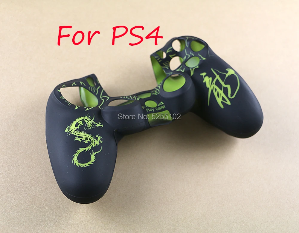 20 штук для SONY playstation 4 PS4 контроллер кожи Дракон силиконовый чехол новый китайский