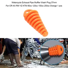 KKMOON 15-38 мм для промывки FMF пробка в глушитель для 4-х тактный CR KX RM YZ KTM 80cc 125cc 150cc 250cc