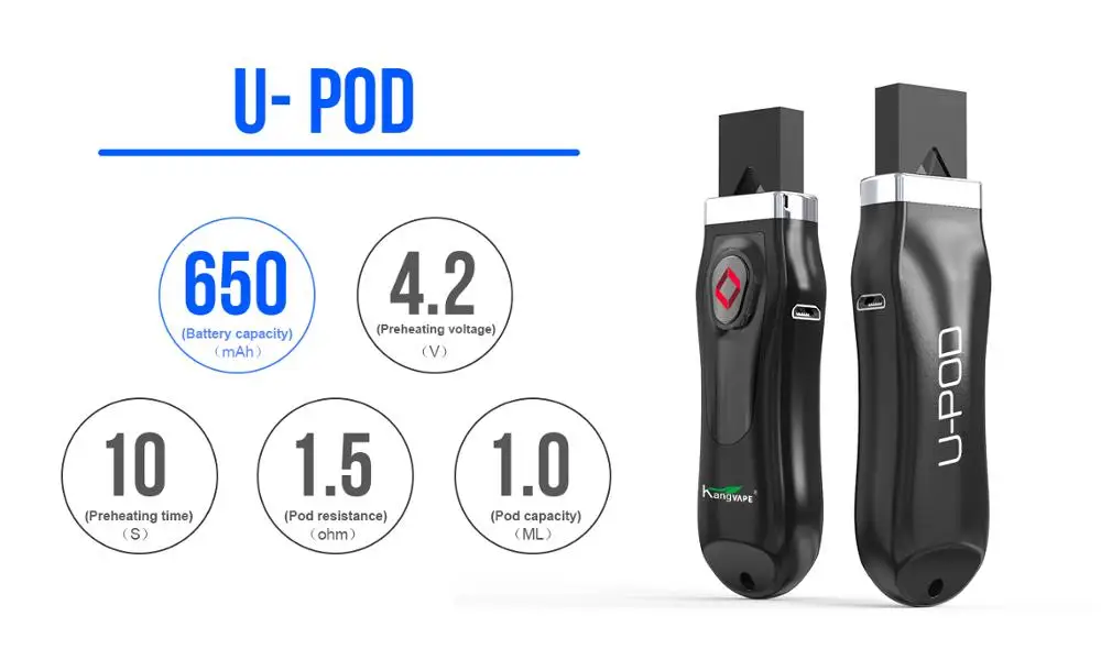 Оригинальный набор kangvape для электронной сигареты 650 мА · ч с керамической