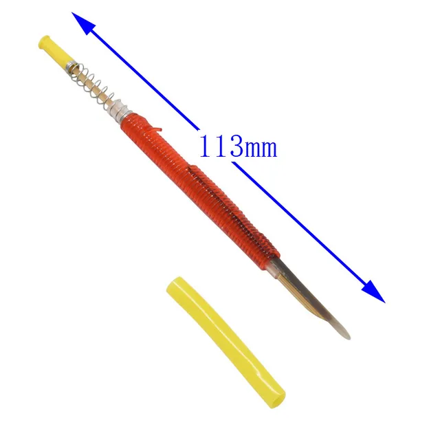 10 db Méhészeti Méh Méhcsap Egy Műszakos Tekercset Váltó Pin Minden Plasztikus Mozgatás A Tű Kanül Féreg Tartós Méheszközök - Image 6