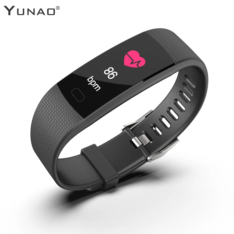 

YUNAO Y1 Smart Watch Sports Bracelet Fitness Wristband High-end chip watch APP information Heart Rate Blood Pressure measuring