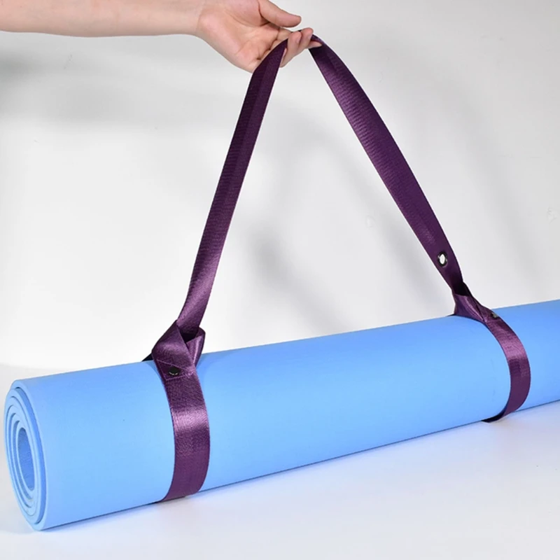 Yoga Mat Strap Carrier Bag Shoulder Sling Adjustable Carry Exercise Gym Belt New 
