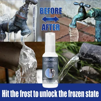 

30/50ml Pipe Thawing Spray for Faucet Prevent Freezing Lower the Melting Point for Home QJS
