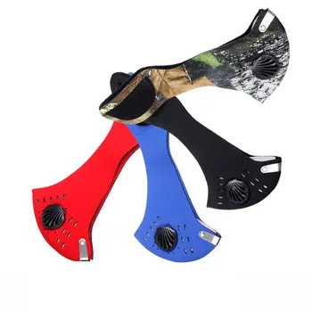 

Cool Anti Dust Motorcycle Bike Ski Atv Half Face Mask Filter Black Durable