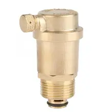 DN20 G3/4 латунный автоматический вентиляционный клапан для солнечного водонагревателя, предохранительный Электрический магнитный клапан
