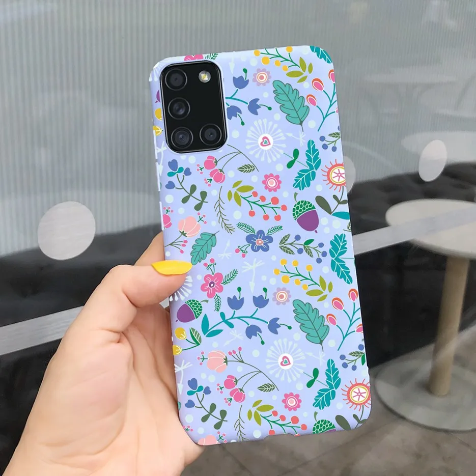 Stylish Flower Cartoon Soft Silicone Phone Case Bumper Cover