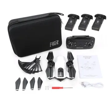 

H1G RC Drone Quadcopter 1080P 5G FPV Aircraft Plane GPS Positioning Mobile Phone Control Foldable VR Live Flight 25min Flying