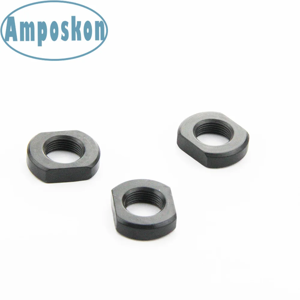 

1PC New Hot High Quality Black Steel .308 .223 Crush Washer Adjustable Jam Nut 5/8x24 & 1/2"x28 Thread Hardware Accessories Hunt