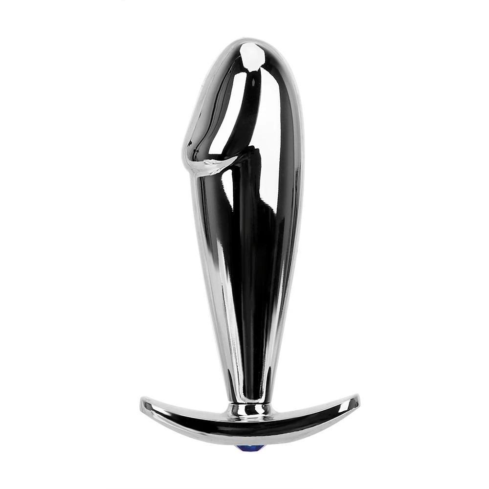 Anal Plug With Massage Function For Women Metal Erotic Toy_voghion.com