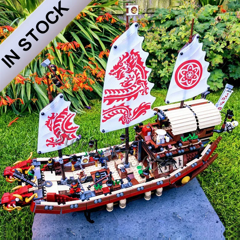

New Ninja Destiny's Bounty In Stock 10723 2455Pcs Compatible with 70618 06057 31076 SY960 89043 Building Blocks Bricks Toys