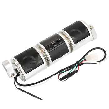 

Motorcycle Speaker Speaker Durable Bluetooth Speaker Radio Audio 7W LCD Display Premium