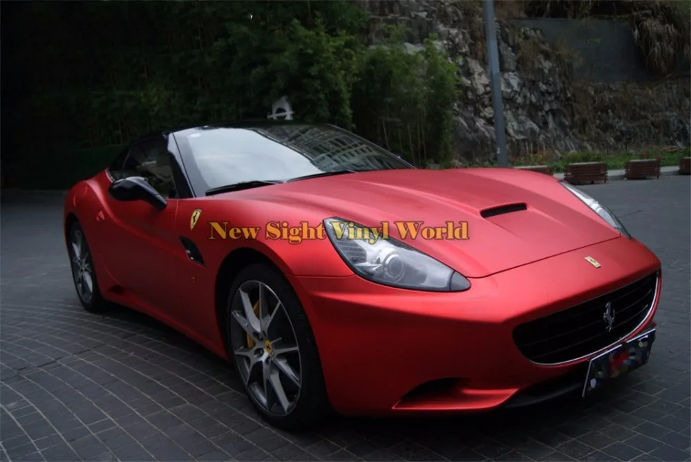 Matte-Satin-Chrome-Red-Vinyl-Wrapping-Film (14)
