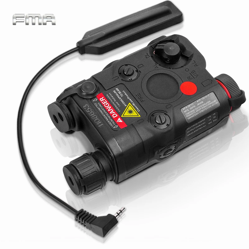 FMA AN/PEQ 15 Battery Box Red Dot Laser+White LED Flashlight+ IR Night