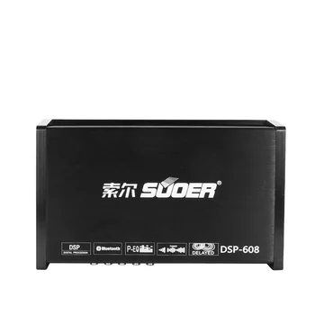 

Suoer DSP-608 High quality processor dsp auto amplifier audio bluetooth dsp car audio amplifier