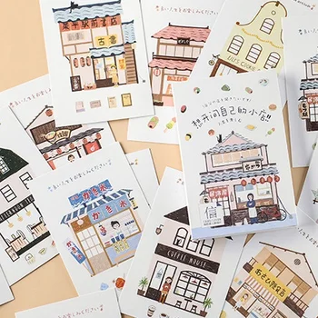 

30pcs Hand Draw My Own Shop Style Card As Party Invitation DIY Decoration Gift Card Message Card Postcard
