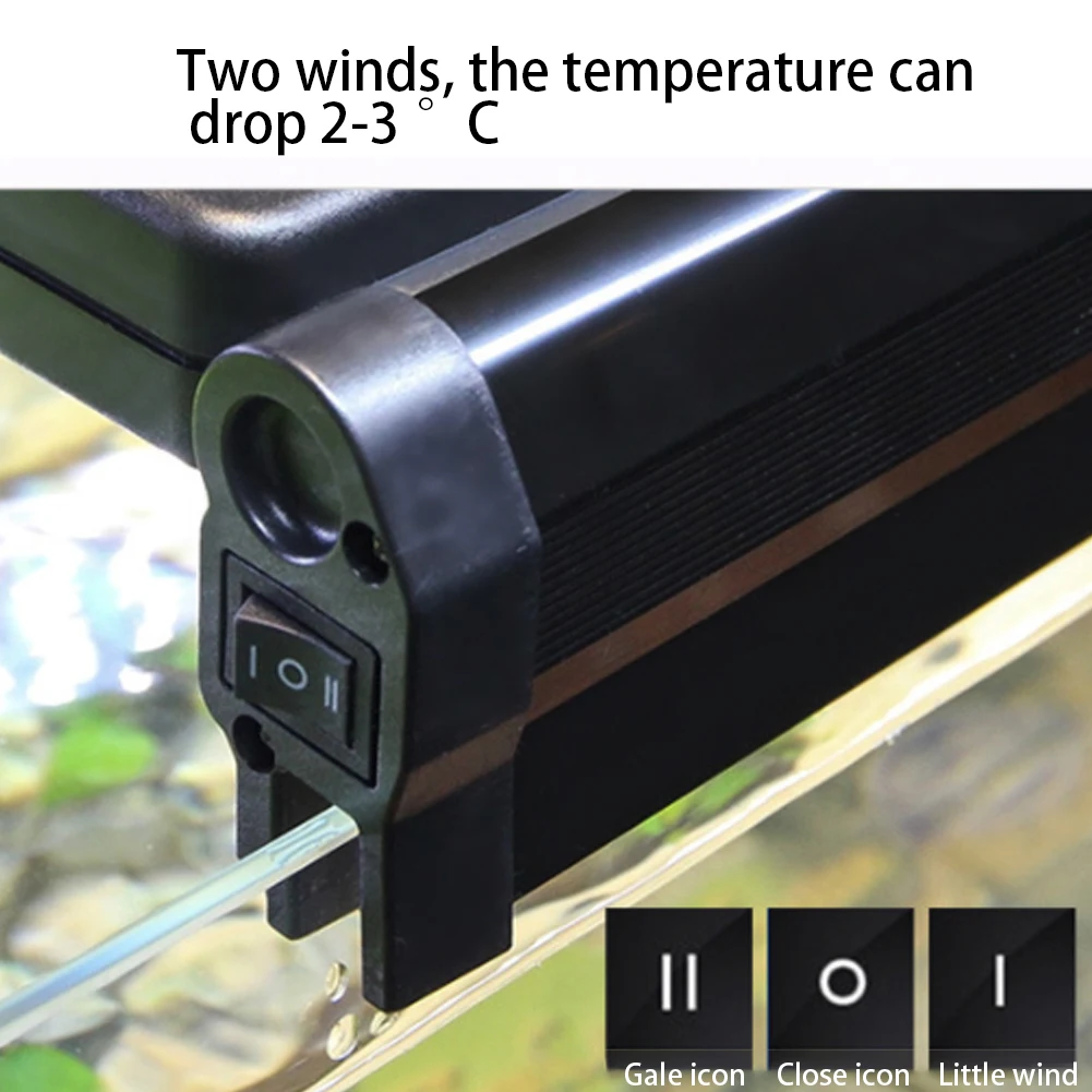 Aquarium Fan Aquarium Tank Cooling Fans Fish Tank Fans For Coral Reef Fish Tank 2control Ways 3