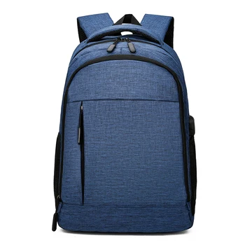 

2019 new design of the unisex canvas student backpack, high-quality canvas fashion simple large capacity sales XX044