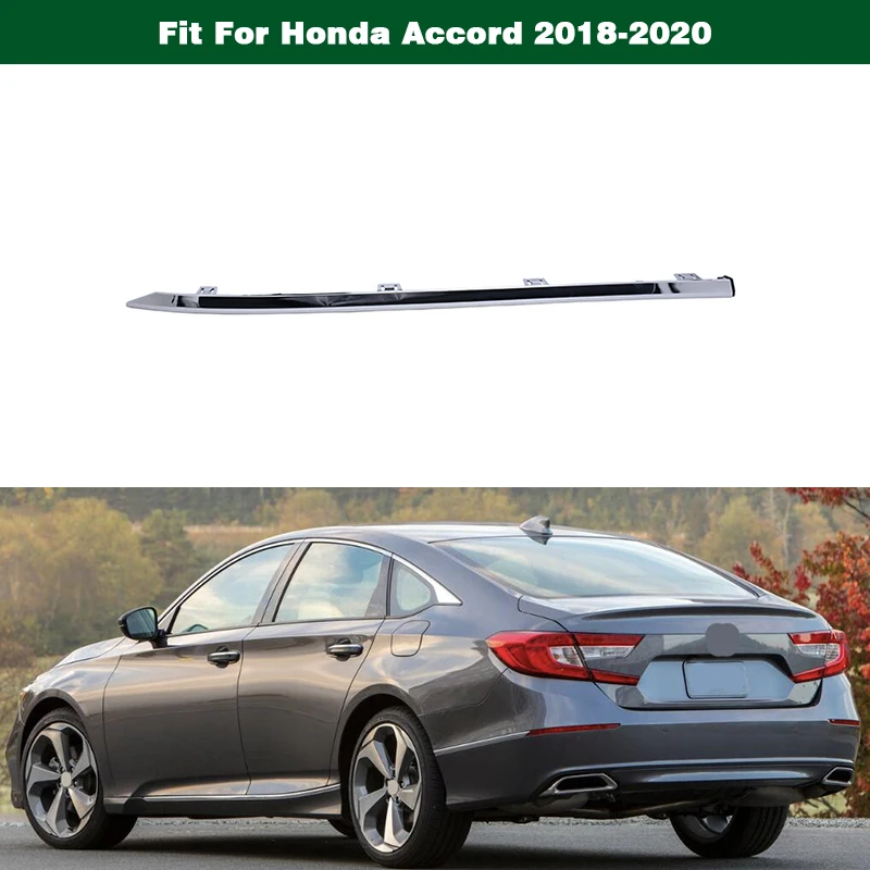 1 шт. левый хромированный бампер для Toyota Camry литье под давлением Накладка полоса подходит для Honda Accord