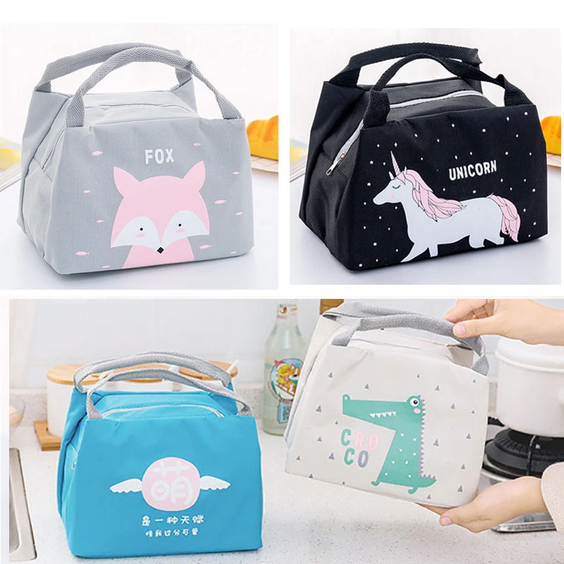 Thermal Insulation Bag Hand Baby Feeding Bottle Cooler Bags Lunch Box DD