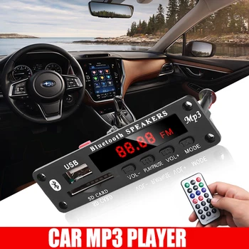 

MWA USB Bluetooth Hands-free MP3 Player Integrated Decoder Board Radio Module FM Remote Control USB USB SD FM Aux Radio for Car