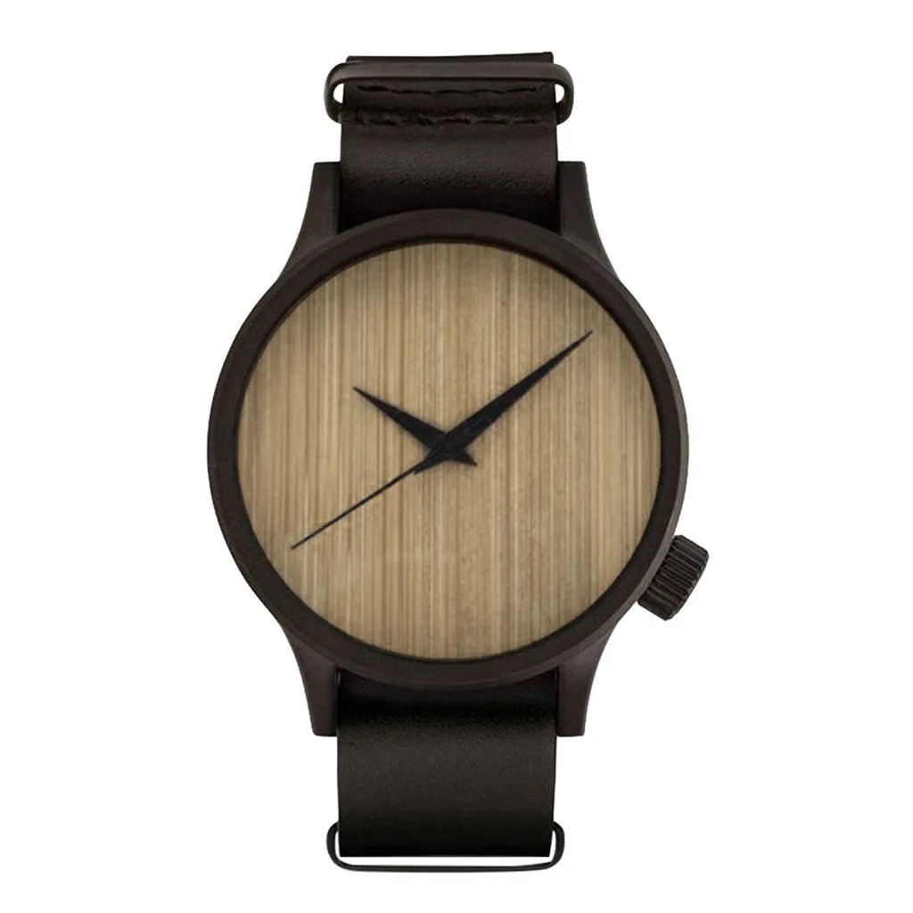 Wooden Watches For Men And Women Wood Bamboo Watch Male Wristwatches Female Watch Simple Wooden Quartz Movement Drop Shipping