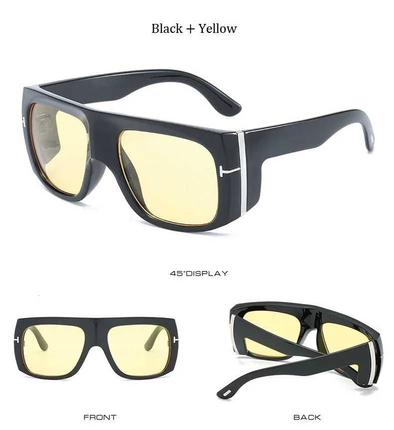 Унисекс Ретро негабаритные Квадратные Солнцезащитные очки женские брендовые дизайнерские цельные большие солнцезащитные очки для женщин Мужская черная маска коричневые оттенки