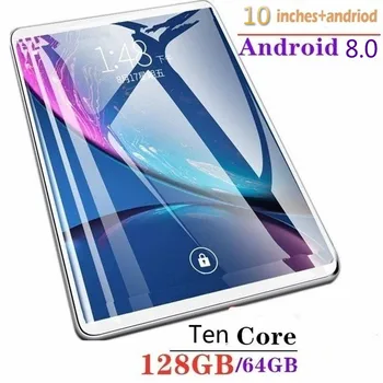

2021 New 10 Inch Tablet Computer 6G Memory 128G Memory Android System Male Tablet Computer Touch Screen Children Tablet