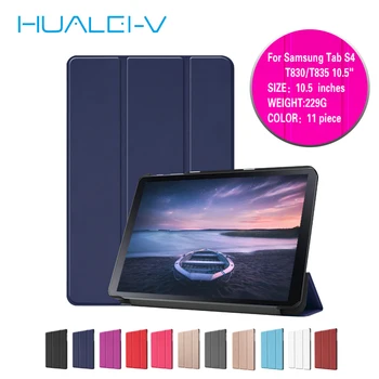 

For Samsung Galaxy Tab S4 2018 10.5''T830 T835 SM-T835 Auto Sleep/Wake case tablet Leather For Tab S4 10.5'' T835 tablet Cover